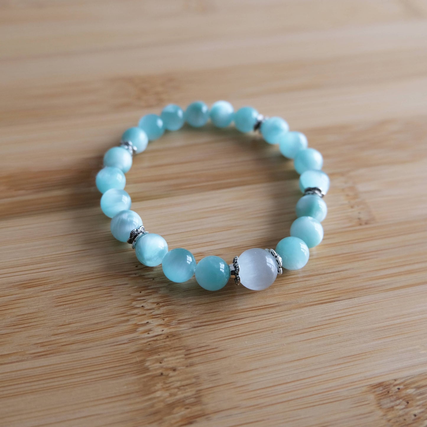 Angelite bracelet