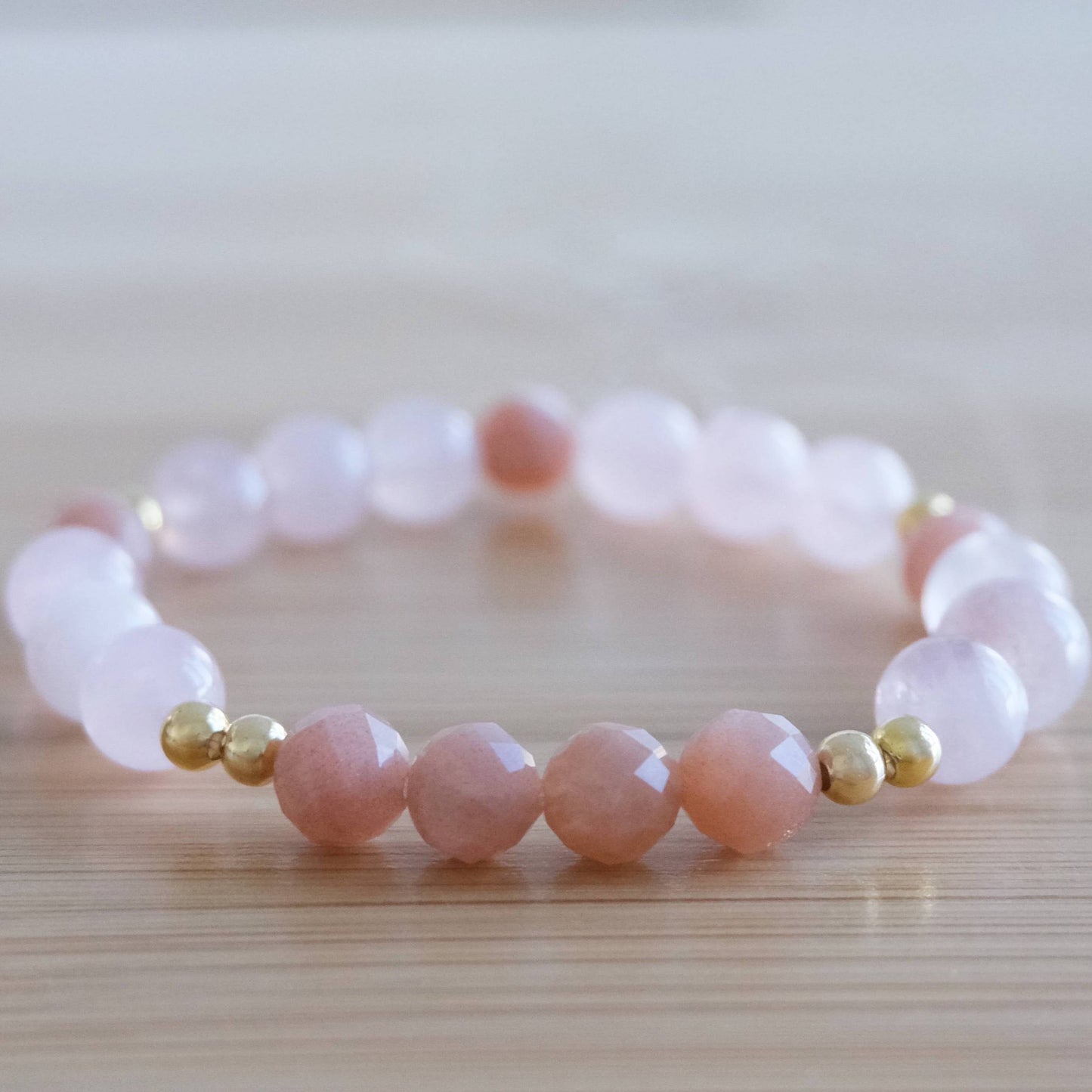 Rose quartz bracelet