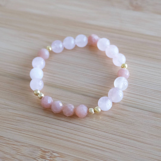 Rose quartz bracelet