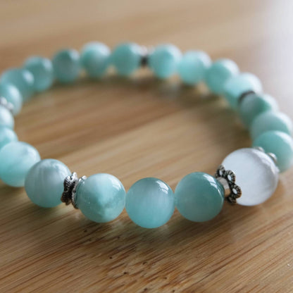 Angelite bracelet