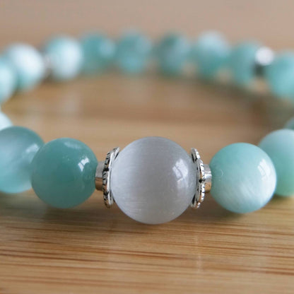 Angelite bracelet